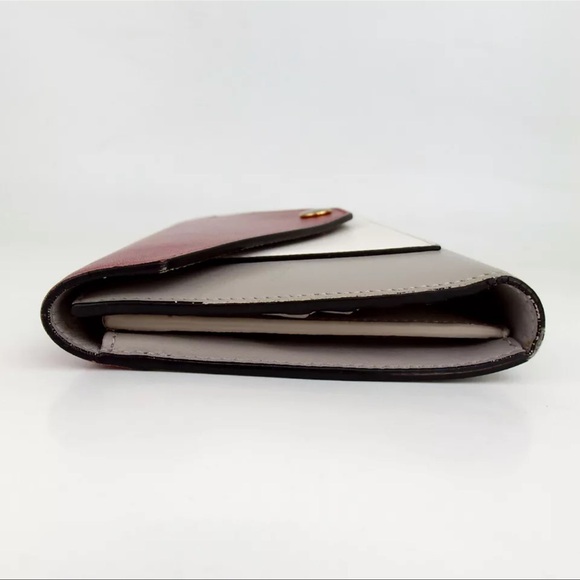 AUTH CELINE Tri-fold Color-block Wallet EUC - Picture 3 of 9